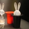 Alessi MAGIC BUNNY Pojemnik na Wykałaczki / Żółty